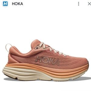 Hoka Skyward Women's Peach Athletic Shoes